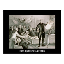 John Hancock’s Defiance Post Cards