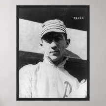 John (Home Run) Baker Athletics Baseball 1914 Posters