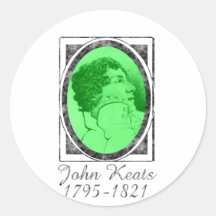 John Keats Sticker