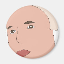 John McCain Fridge Magnet