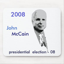 John, McCain Mouse Mats