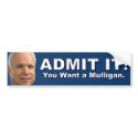 John McCain - You Want a Mulligan. bumper stickers