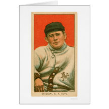 John McGraw Baseball 1911 Greeting Cards