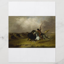 John Mix Stanley - Buffalo Hunt on the Southwester Flyer