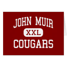 John Muir - Cougars - Middle - Los Angeles Card