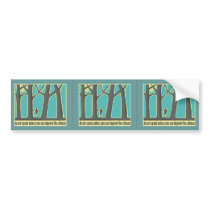 John Muir Quote Bumper Stickers