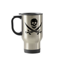 John Rackham (Calico Jack) Pirate Flag Jolly Roger Mugs