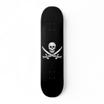 John Rackham (Calico Jack) Pirate Flag Jolly Roger Skate Decks