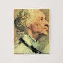 John Singer Sargent - Coventry Patmore puzzle