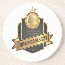 John Singer Sargent Label Coaster