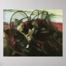 John Singer Sargent - Mosquito nets Print