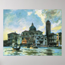 John Singer Sargent - Palazzo Labia, Venice Posters