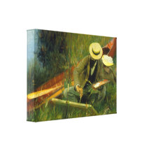 John Singer Sargent - Paul Helieu Canvas Print