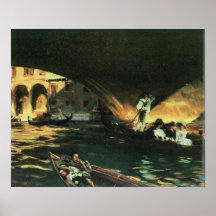 John Singer Sargent - Rialto Posters