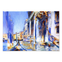 John Singer Sargent Rio dell’Angelo Venice Print Photograph