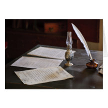John Sutter's Desk Card