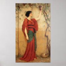 John William Godward - Autumn Poster