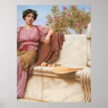 John William Godward - Tranquillity 1914 Poster