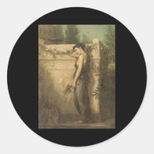 John William Waterhouse Gone But Not Forgotten Sticker