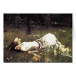 John William Waterhouse - Ophelia 1889 Card