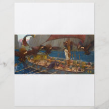 John William Waterhouse - Ulysses and the Sirens Flyers