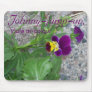 JOHNNY-JUMP-UP, Viola tri-colour Mouse Pad