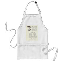 Johnny Mack Brown Veal in Sour Cream Recipe Apron