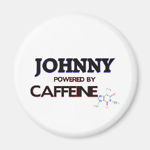 Johnny powered by caffeine magnet