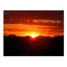 John's Sunset As I Cleaned Garage- Post Cards