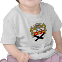 Johnson Coat of Arms (Mantled) T-shirts