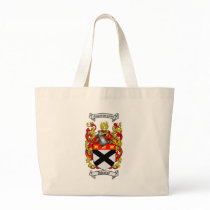 JOHNSTON FAMILY CREST -  JOHNSTON COAT OF ARMS TOTE BAGS