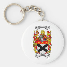 JOHNSTON FAMILY CREST -  JOHNSTON COAT OF ARMS KEYCHAIN