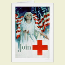 Joignez la Croix-Rouge - le drapeau américain (US0 cartes