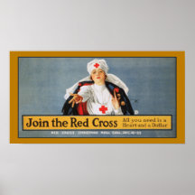 Joignez la guerre mondiale de Croix-Rouge 1 Posters
