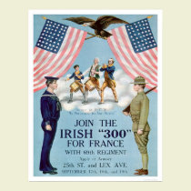 Joignez le "300" irlandais pour la France (US02064 affiches