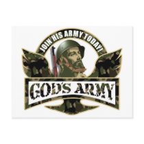Join His Army Today - God's Army