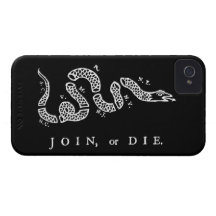 Join or Die Case-Mate iPhone 4 Case