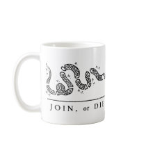 Join or Die - Libertarian Mugs
