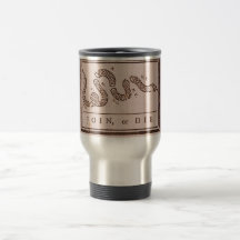 Join or Die ORIGINAL Benjamin Franklin Cartoon Mugs