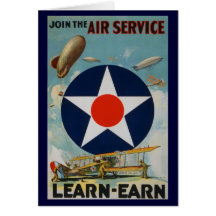Join The Air Service Cards