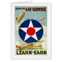 Join the Air Service Greeting Cards