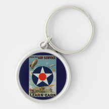 Join The Air Service Keychain