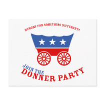Join the Donner Party Postcard