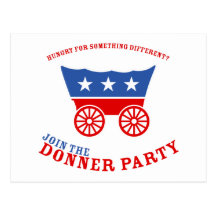 Join the Donner Party Postcard
