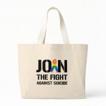 Join the fight against gay suicide tote bags