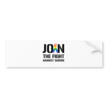 Join the fight against gay suicide bumper sticker