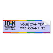 Join the fight against gay suicide bumper stickers