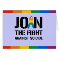 Join the fight against gay suicide cards