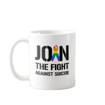 Join the fight against gay suicide mug