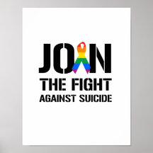 Join the fight against gay suicide posters